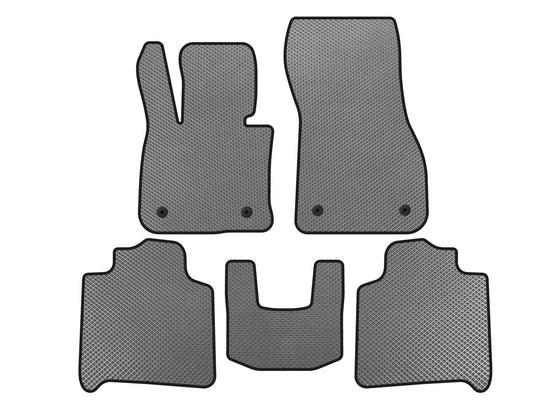 EVA Floor Mats (For F46, 2 Rows, Gray) for BMW 2 Series Active Tourer F45/46 2014-2021 - image 1