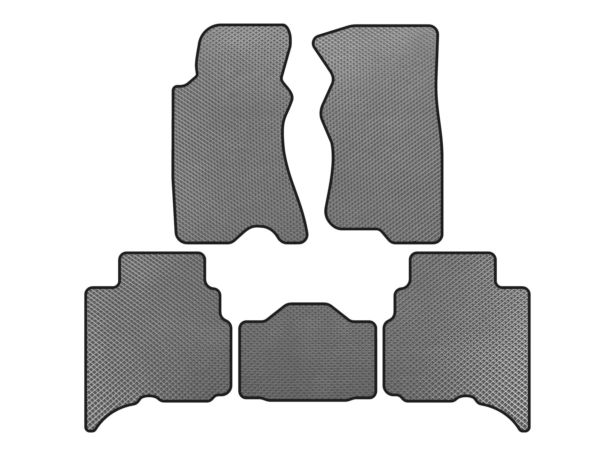 EVA Floor Mats (Gray) for GreatWall Haval/Hover H3 2005-2013 - image 1