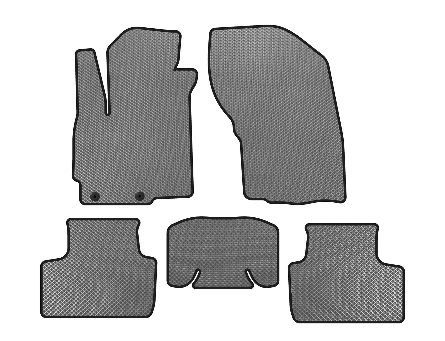 EVA Mats (2019-2023, Gray) for Mitsubishi ASX 2010-2023 - image 1