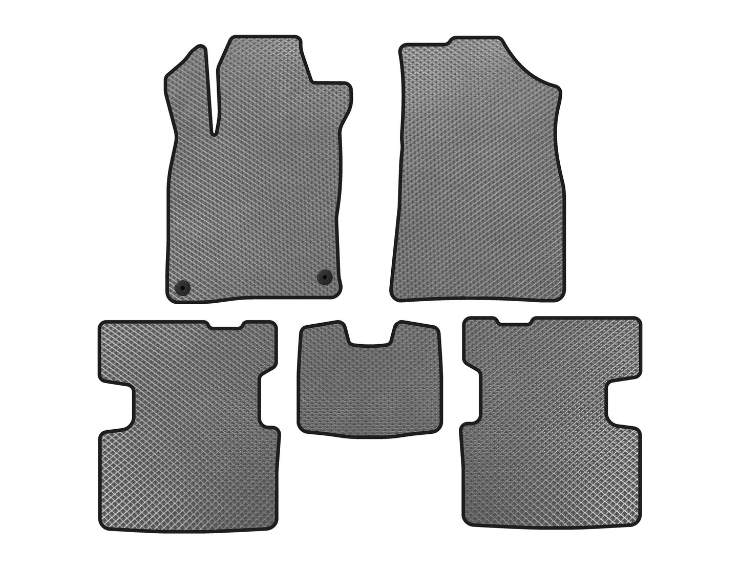 EVA Floor Mats (Gray) for Honda Insight III 2018-2022 - image 1
