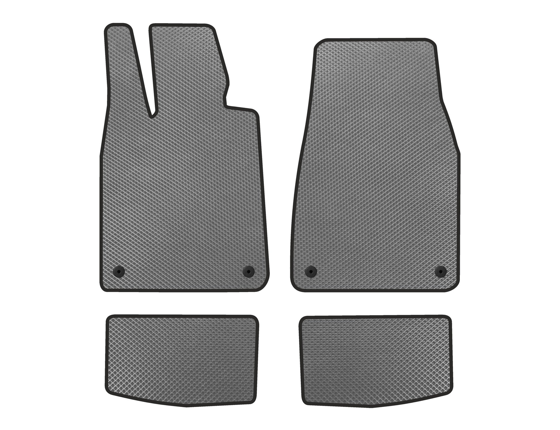 EVA Floor Mats (2021-, Gray) for Porsche Taycan 2019- - image 1