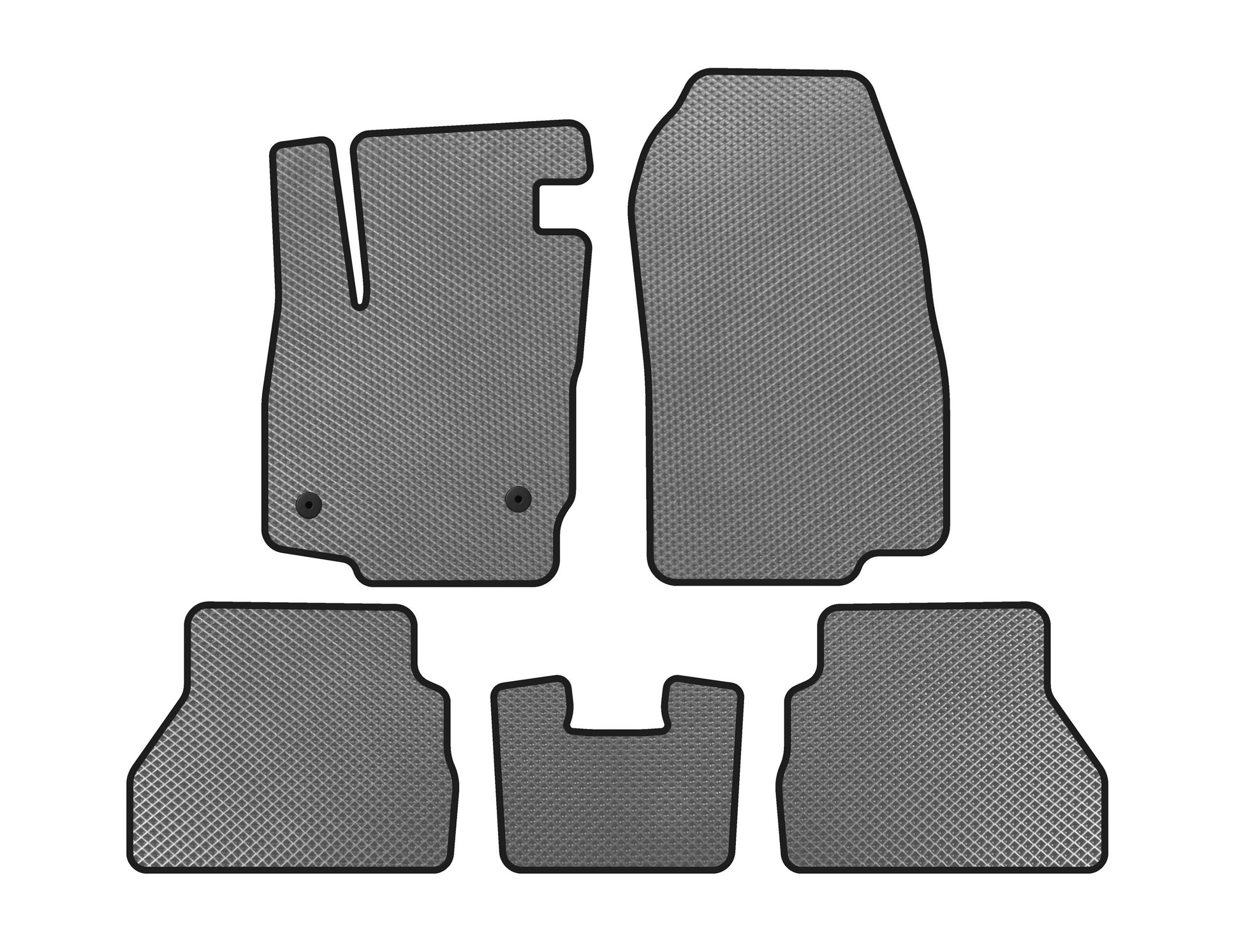 EVA Floor Mats (Gray) for Ford B-Max 2012-2017 - image 1