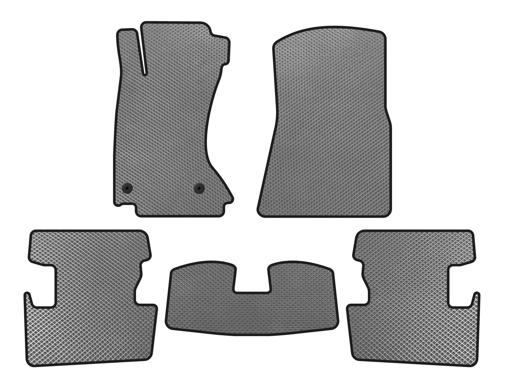 EVA Floor Mats (2008-2013, Gray) for Lexus IS 2005-2013 - image 1