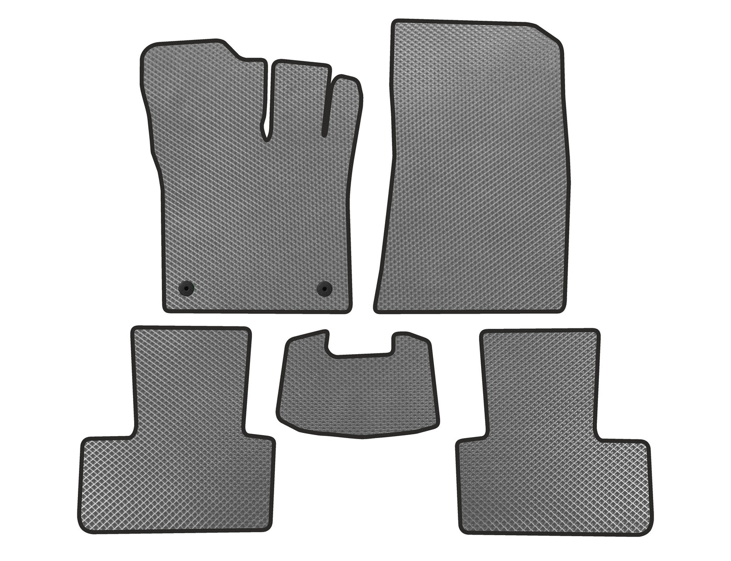 EVA Floor Mats (Gray) for Renault Captur 2019- - image 1