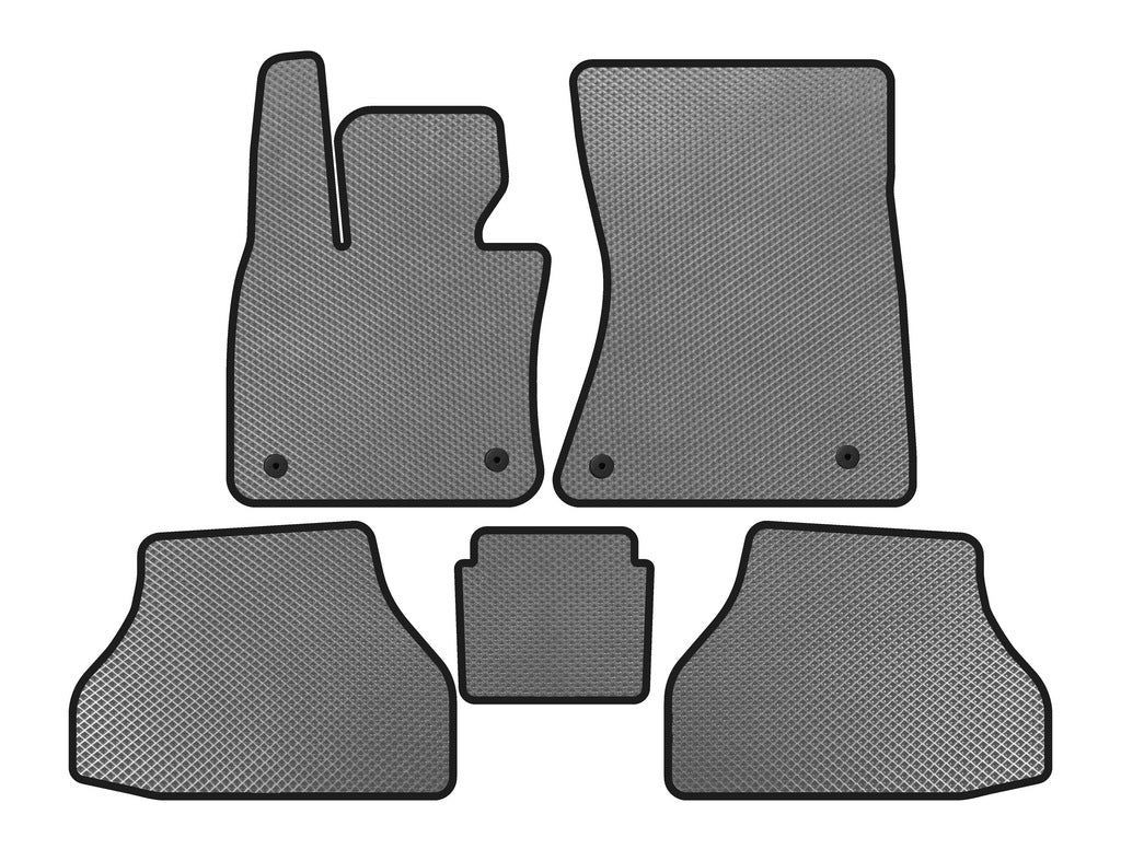 EVA Floor Mats V2 (Gray) for BMW X6 E-71 2008-2014 - image 1