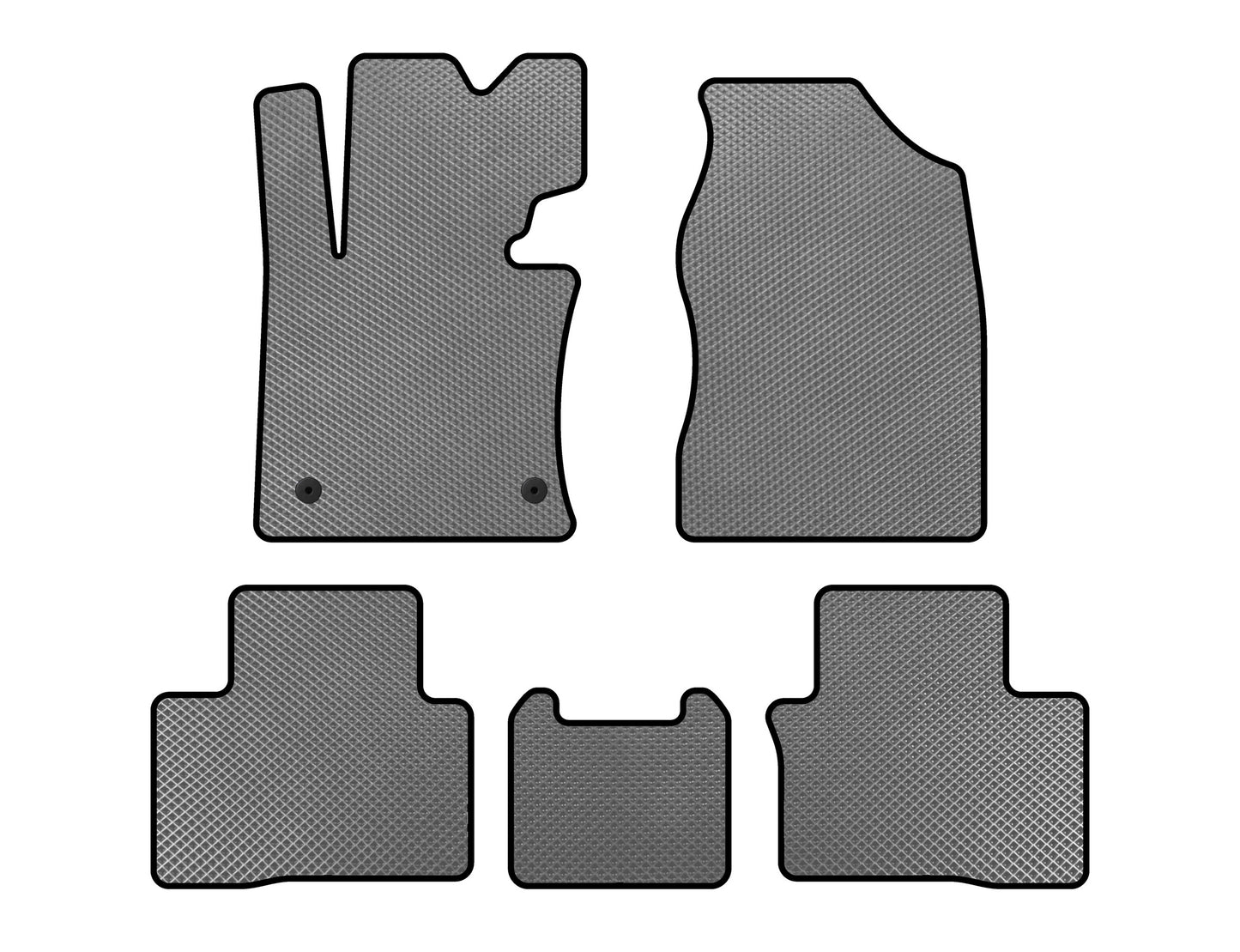 EVA Floor Mats (Gray) for SsangYong Tivoli 2015- - image 1