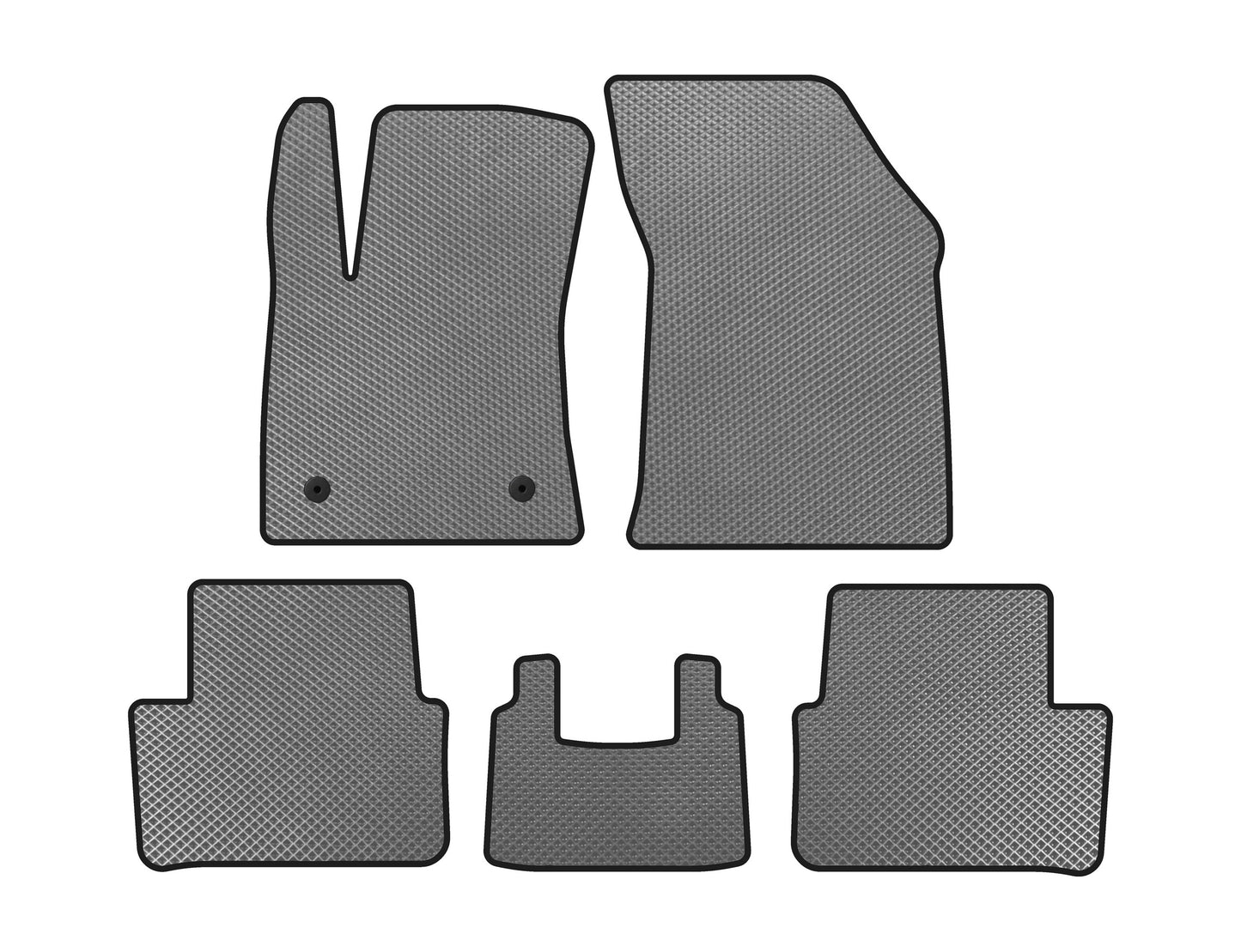 EVA Floor Mats (2016-2020, SW, Gray) for Renault Megane IV 2016-2025 - image 1
