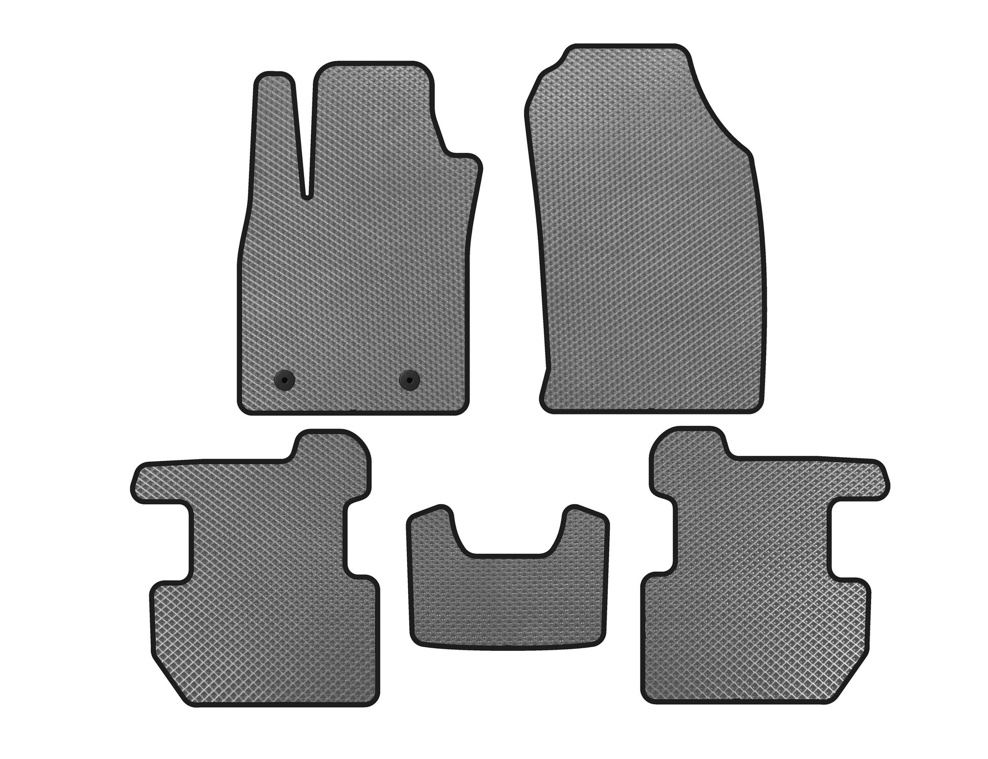 EVA Floor Mats (2018-2022, Gray) for Ford Ecosport 2013-2022 - image 1