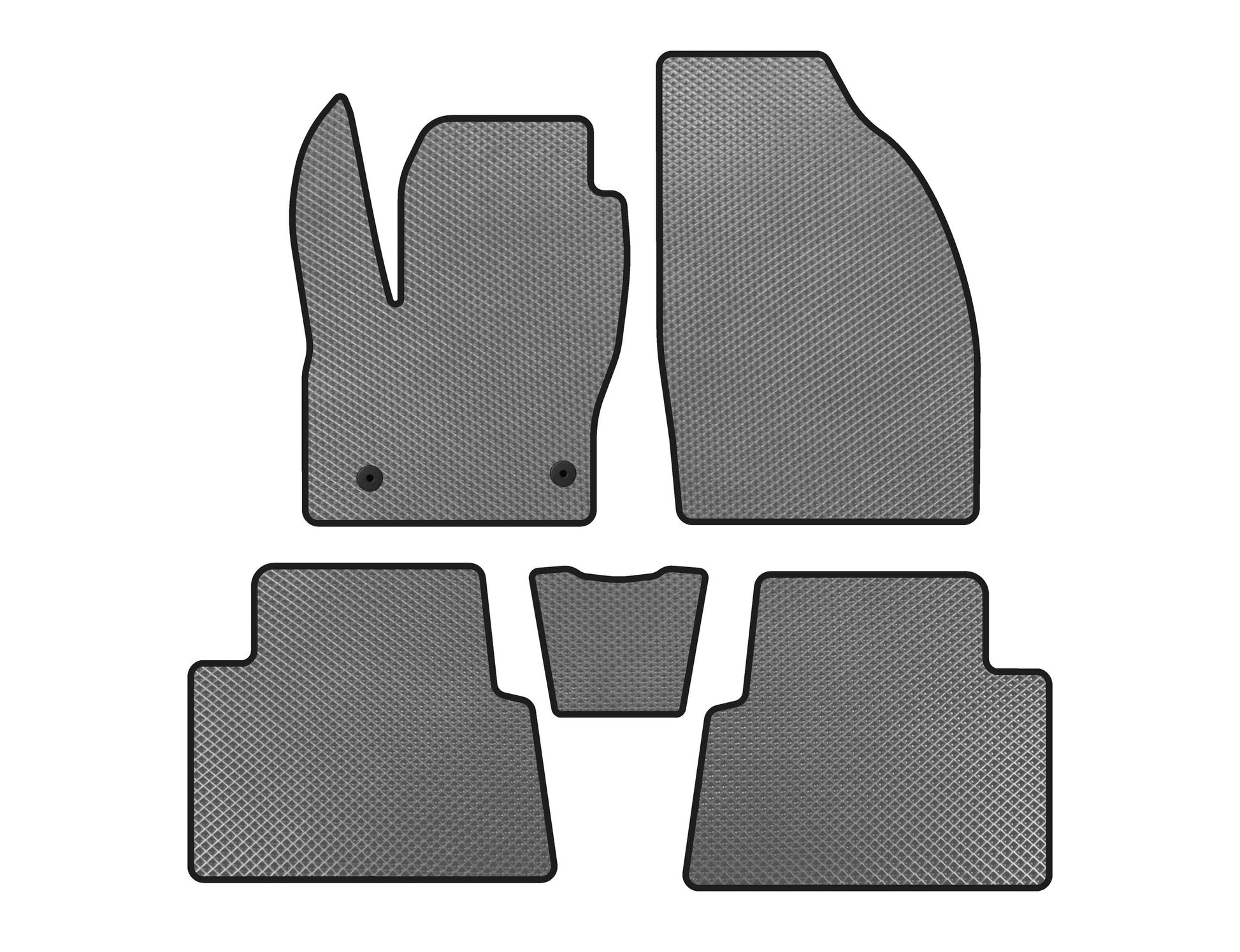EVA Floor Mats (Gray) for Ford Kuga 2008-2013 - image 1