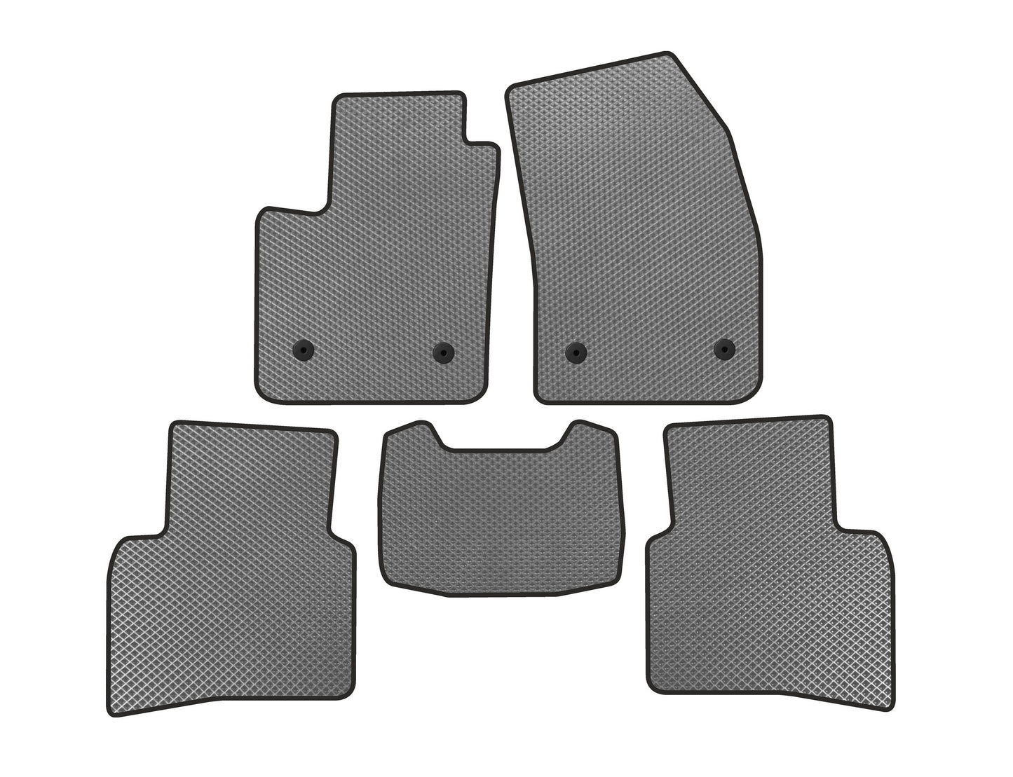 EVA Floor Mats (Gray) for Cadillac XT4 2018- - image 1