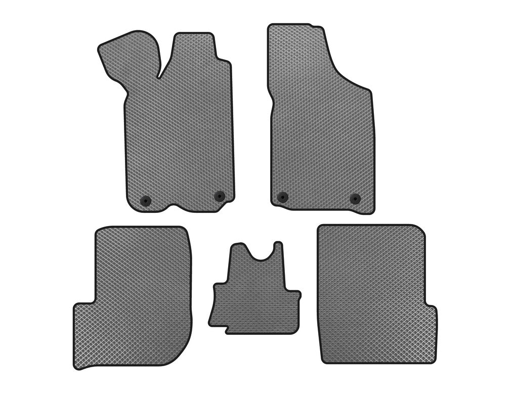 EVA Floor Mats (1982-1991, Avant, Grey) for Audi 100 C3 1988-1991 - image 1