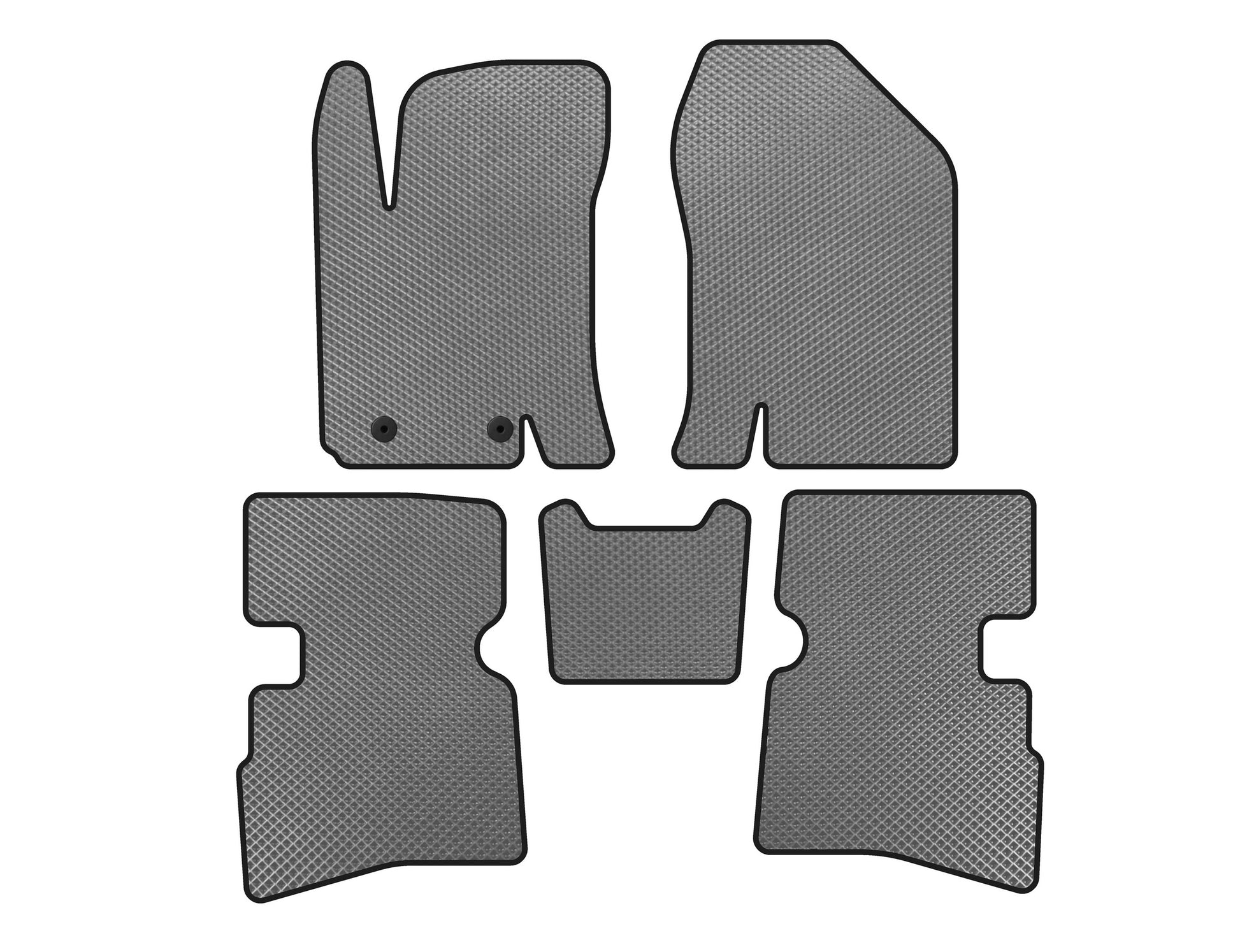 EVA Floor Mats (Gray) for JAC S4 2018- - image 1