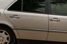 Chrome Door Handle Covers (4 pcs, Stainless Steel) for Mercedes C-class W202 1993-2001 - image 2