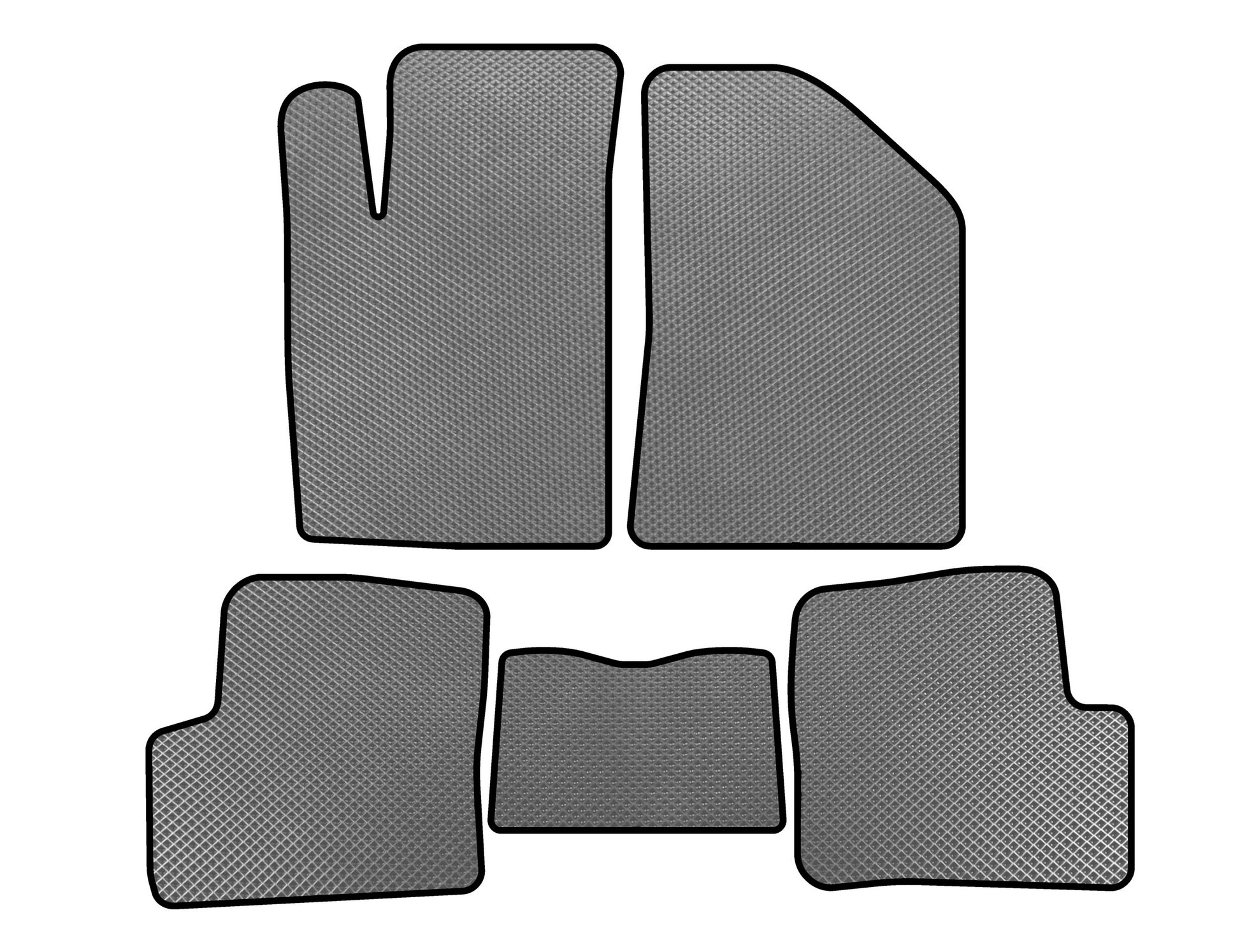 EVA Floor Mats (Gray) for Geely FC 2006-2011 - image 1