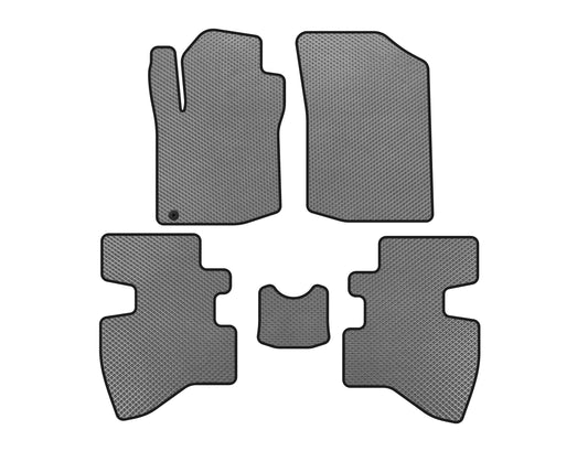 EVA Floor Mats (2007-2009, HB, 3-Door, Gray) for Toyota Aygo 2007-2014 - image 1