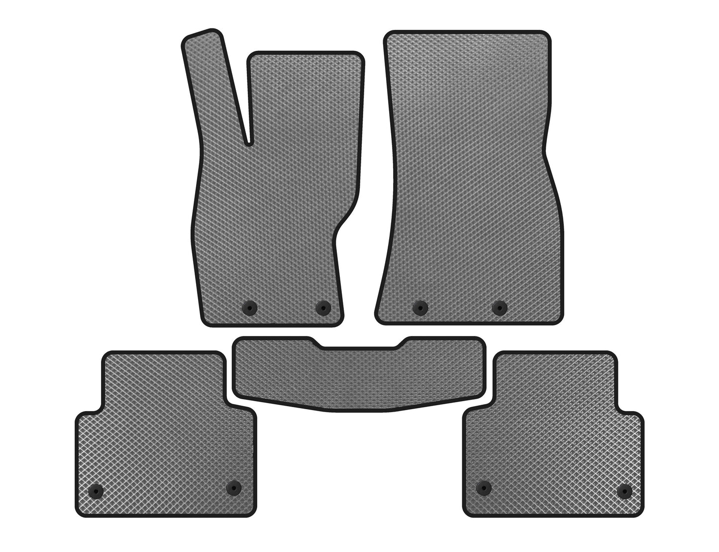 EVA Floor Mats (2011-2016, SD, Gray) for Jaguar XF 2009-2016 - image 1