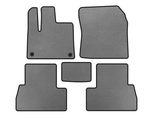 EVA Floor Mats (Long Wheelbase, Gray) for Peugeot Partner/Rifter 2019- - image 1