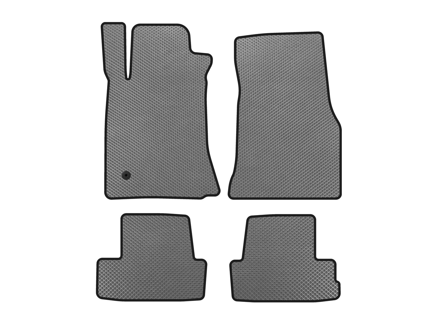 EVA Floor Mats (2005-2009, GT, Coupe, Gray) for Ford Mustang 2005-2014 - image 1