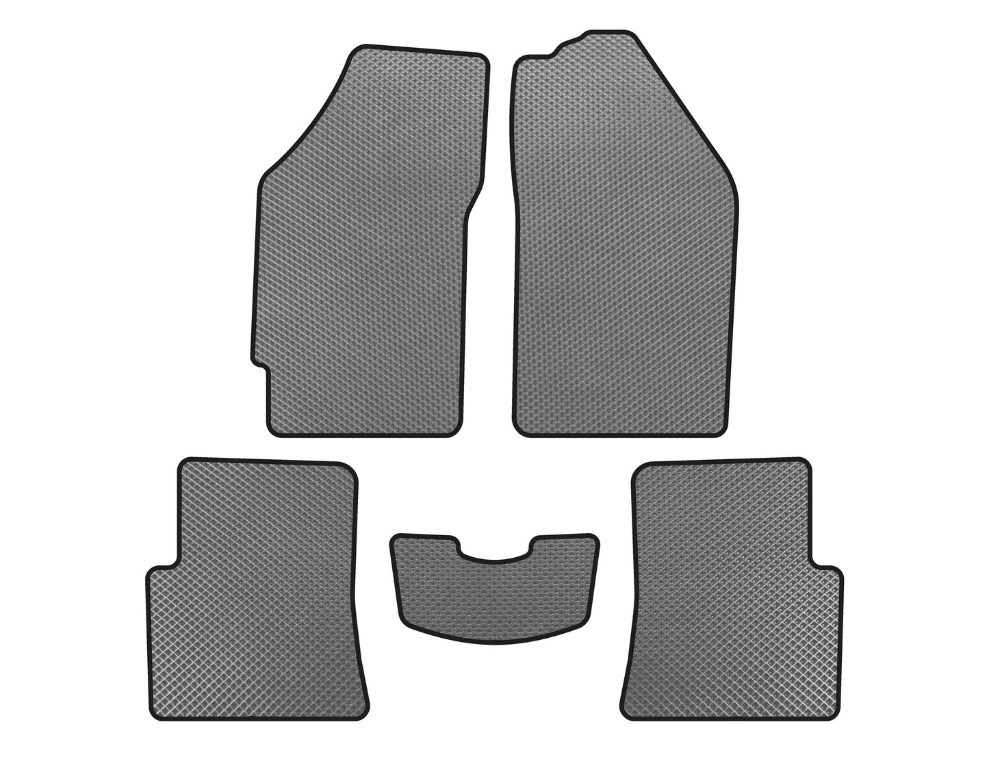 EVA Floor Mats (SD, Gray) for Lifan 520 Breeze 2005-2013 - image 1