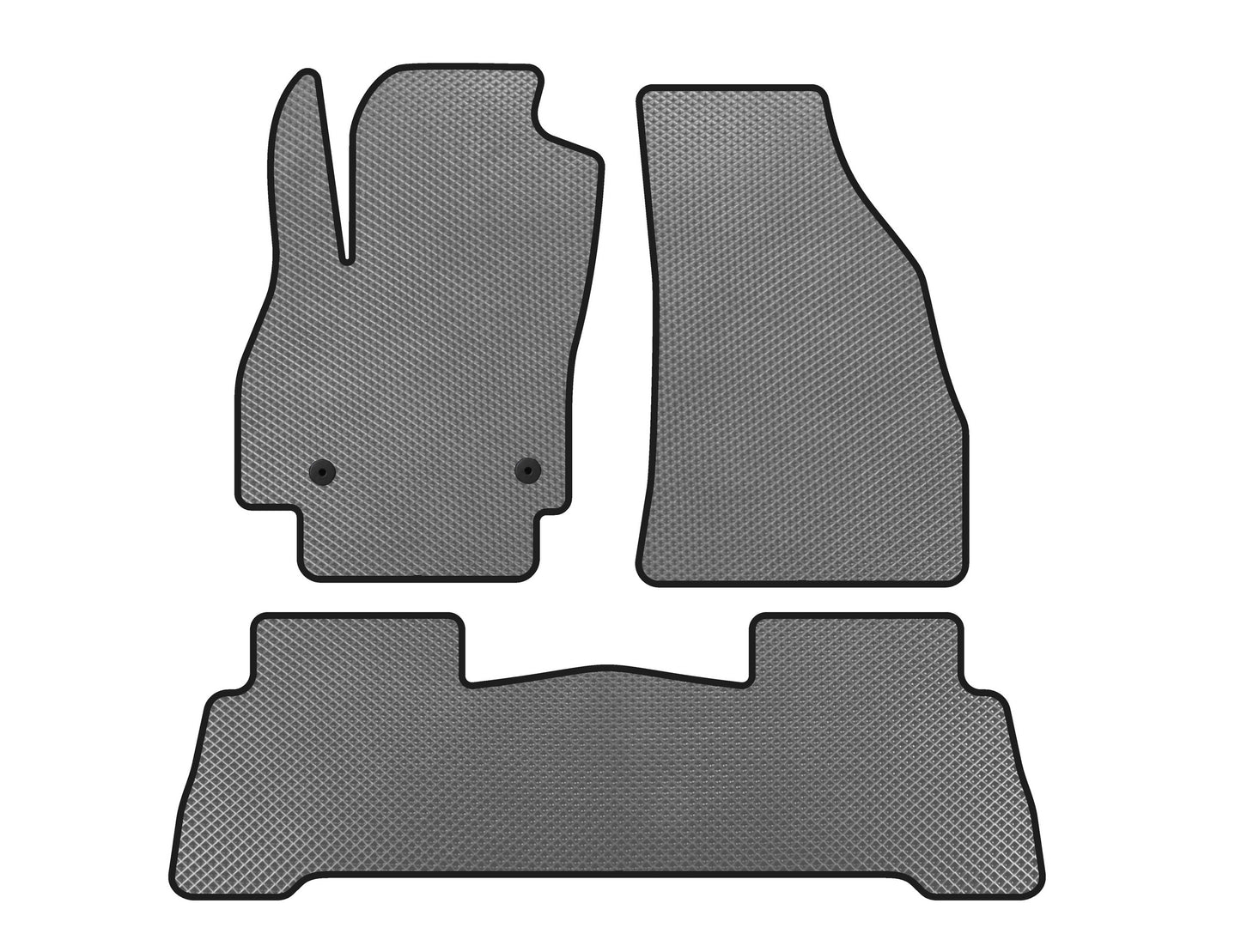 EVA Floor Mats (For Fiorino, Grey) for Fiat Fiorino/Qubo 2008-2024 - image 1