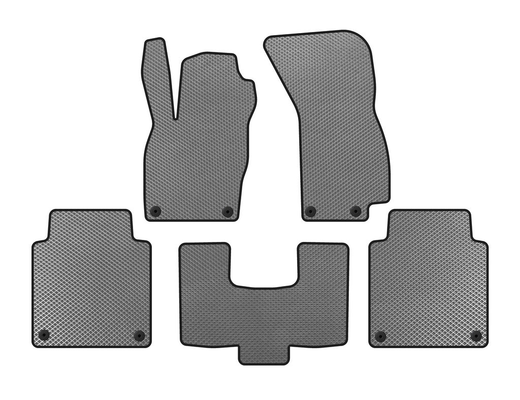 EVA Floor Mats (Long, Gray) for Audi A8 2018- - image 1