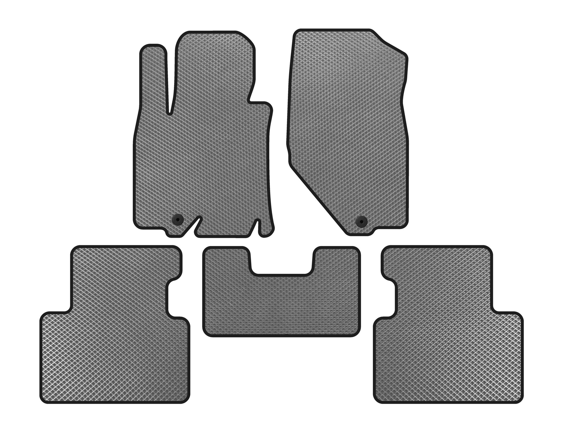 EVA Floor Mats (Gray) for Infiniti QX50 2013-2017 - image 1