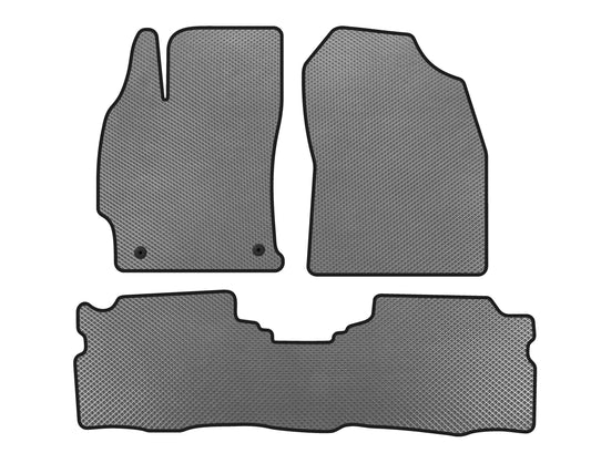 EVA Floor Mats (LB, Hybrid, Gray) for Toyota Prius 2015-2022 - image 1
