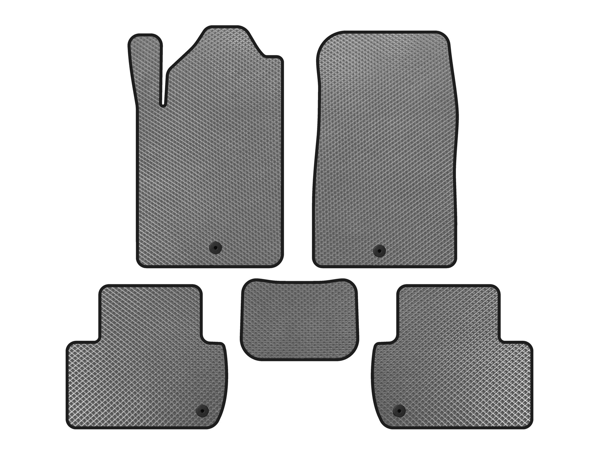EVA Floor Mats (Gray) for SsangYong Rexton I 2001-2017 - image 1