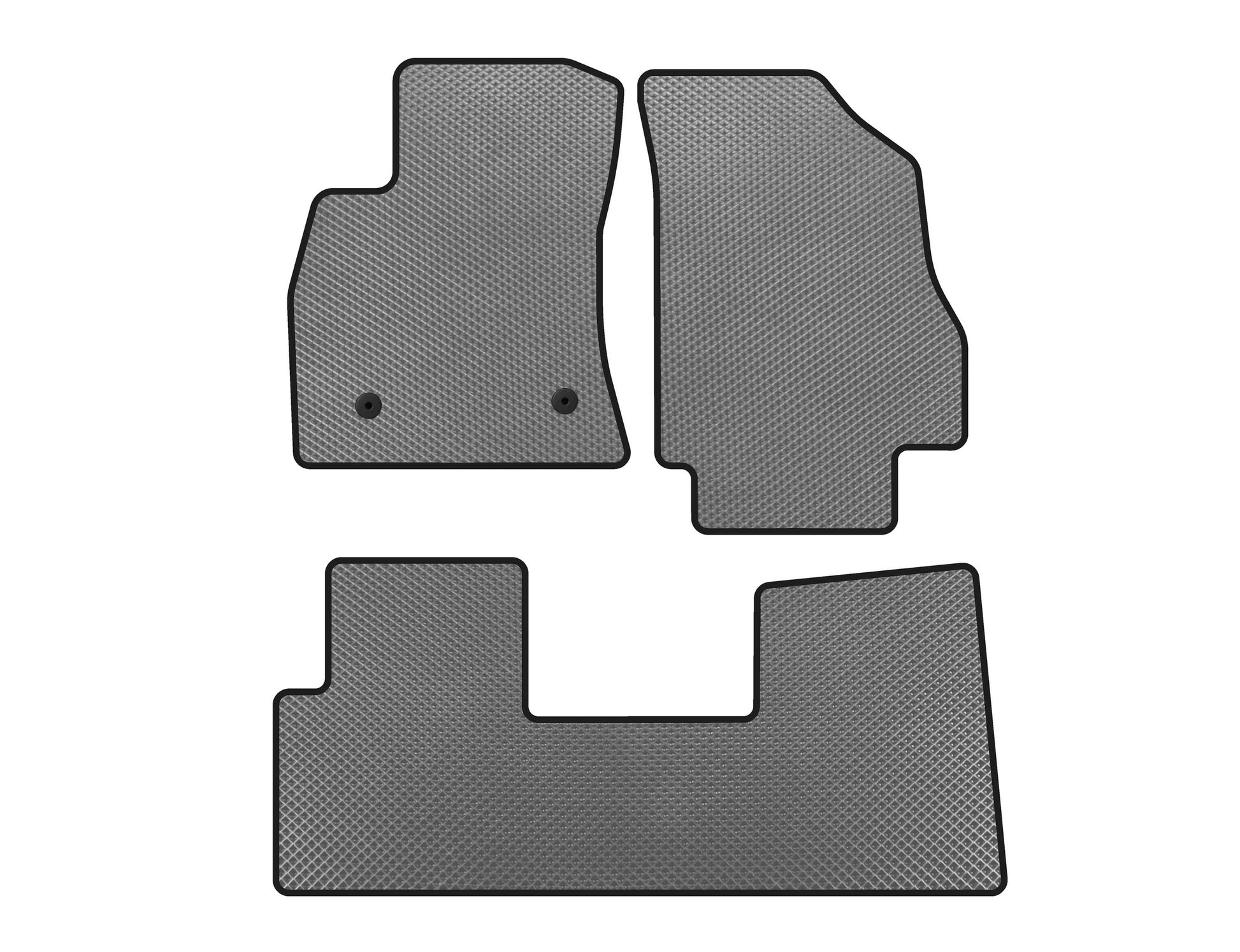 EVA Floor Mats (Gray) for Opel Combo 2012-2018 - image 1