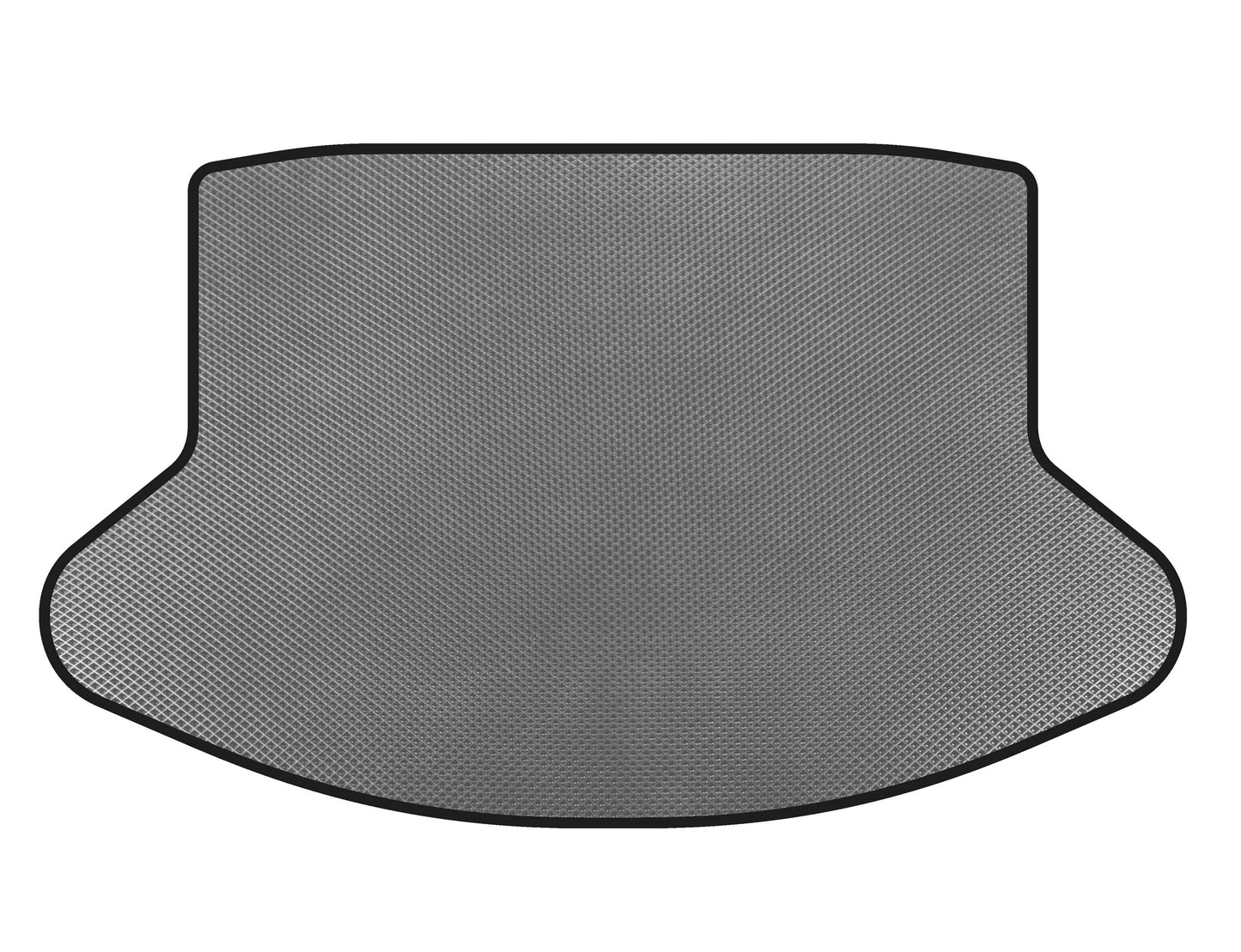 Trunk mat (2015-2019, Coupe, Gray) for Honda Civic Sedan X 2016-2021 - image 1