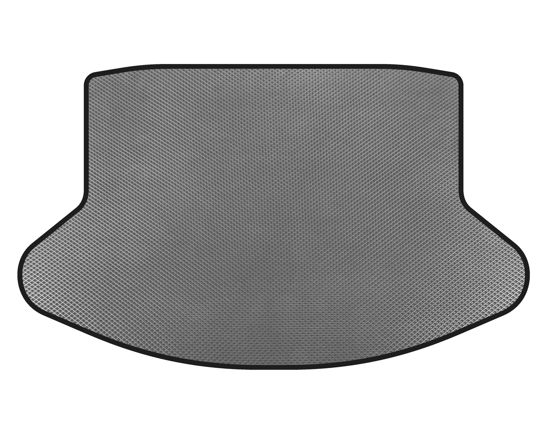 Trunk mat (2015-2019, Coupe, Gray) for Honda Civic Sedan X 2016-2021 - image 1