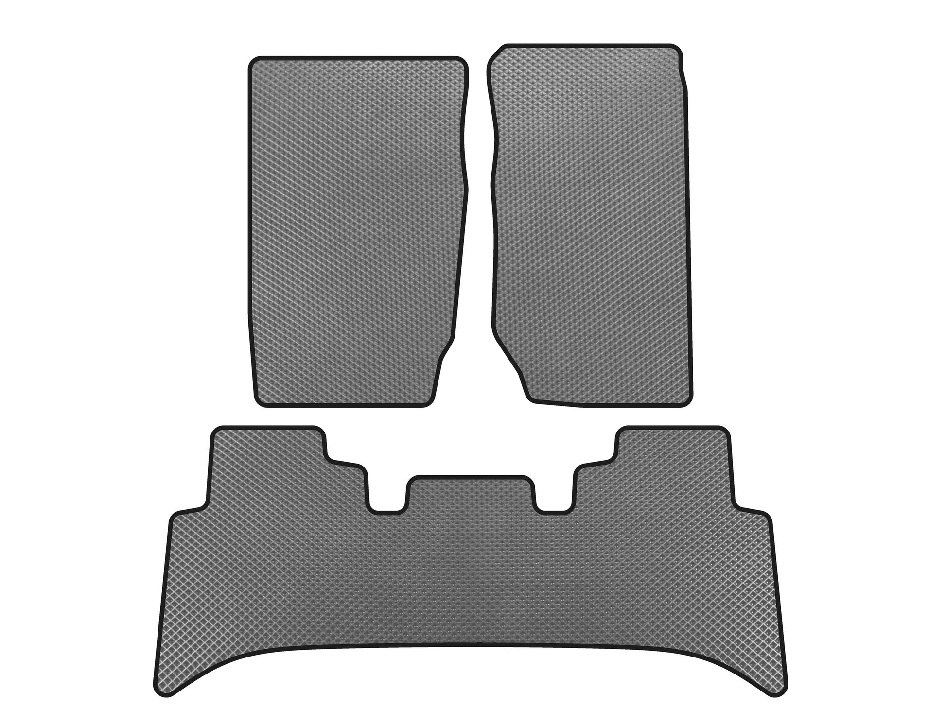 EVA Floor Mats (Gray) for Range Rover II P38A 1997-2002 - image 1