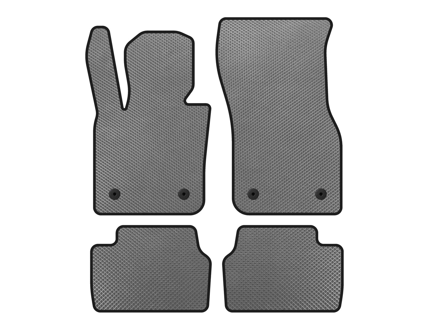 EVA Floor Mats (for F55, 5-Door, Gray) for Mini Cooper F55/56/57 2014-2023 - image 1