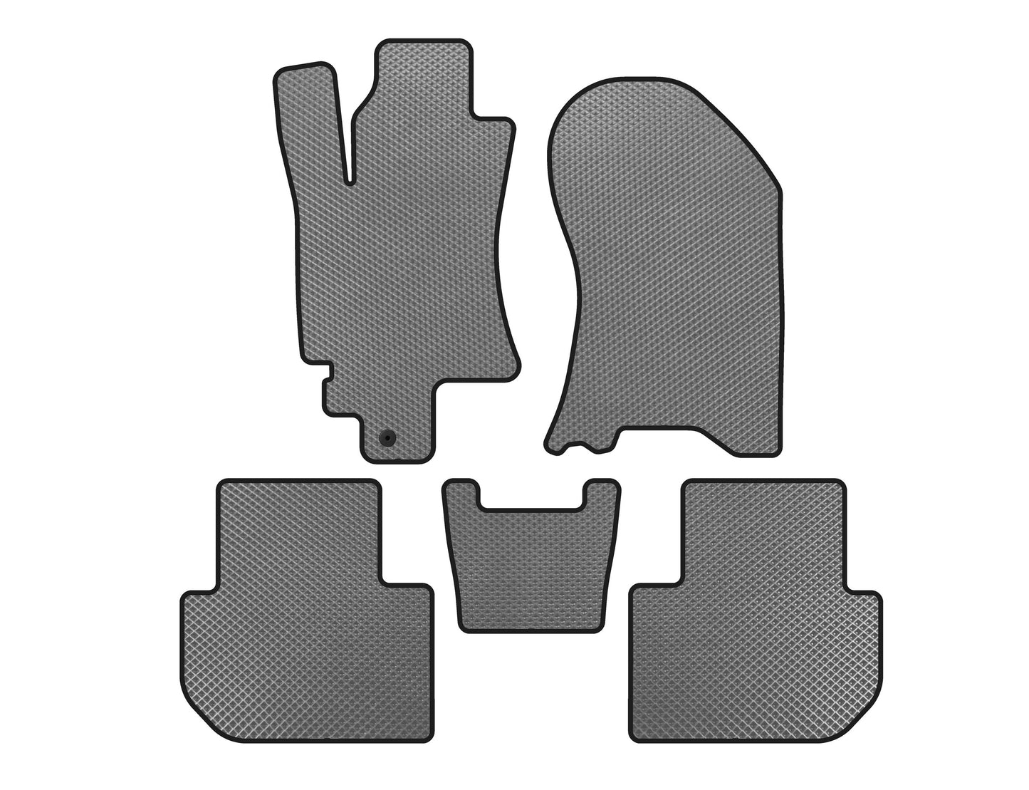 EVA Floor Mats (Gray) for Subaru Tribeca 2005-2014 - image 1