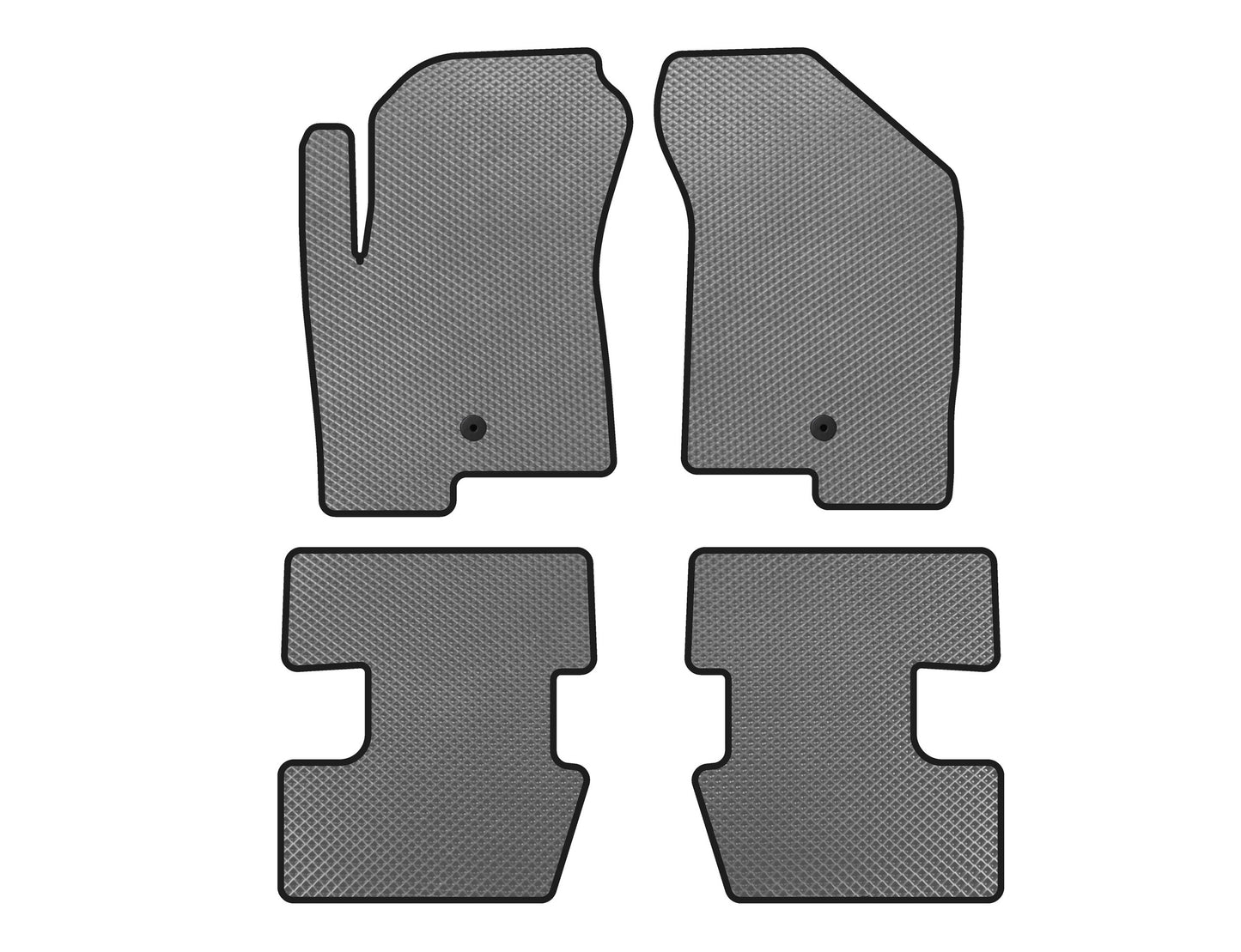 EVA Floor Mats (2011-2016, Gray) for Jeep Compass 2006-2016 - image 1