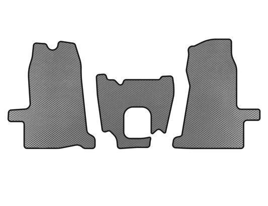 EVA Floor Mats (2000-2006, 1+1, Manual, Grey) for Ford Transit 2000-2014 - image 1
