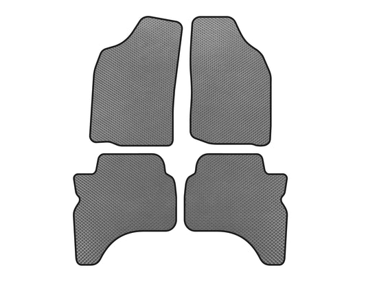 EVA Floor Mats (Gray) for Mitsubishi L200 1996-2006 - image 1