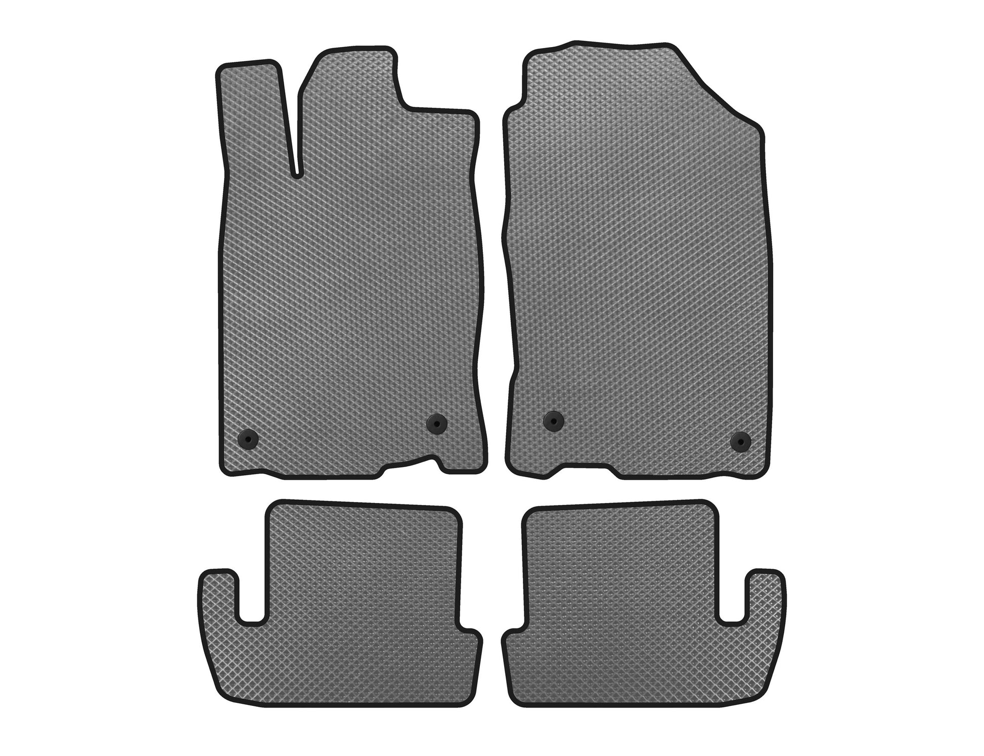 EVA Floor Mats (Gray) for Honda CR-Z - image 1