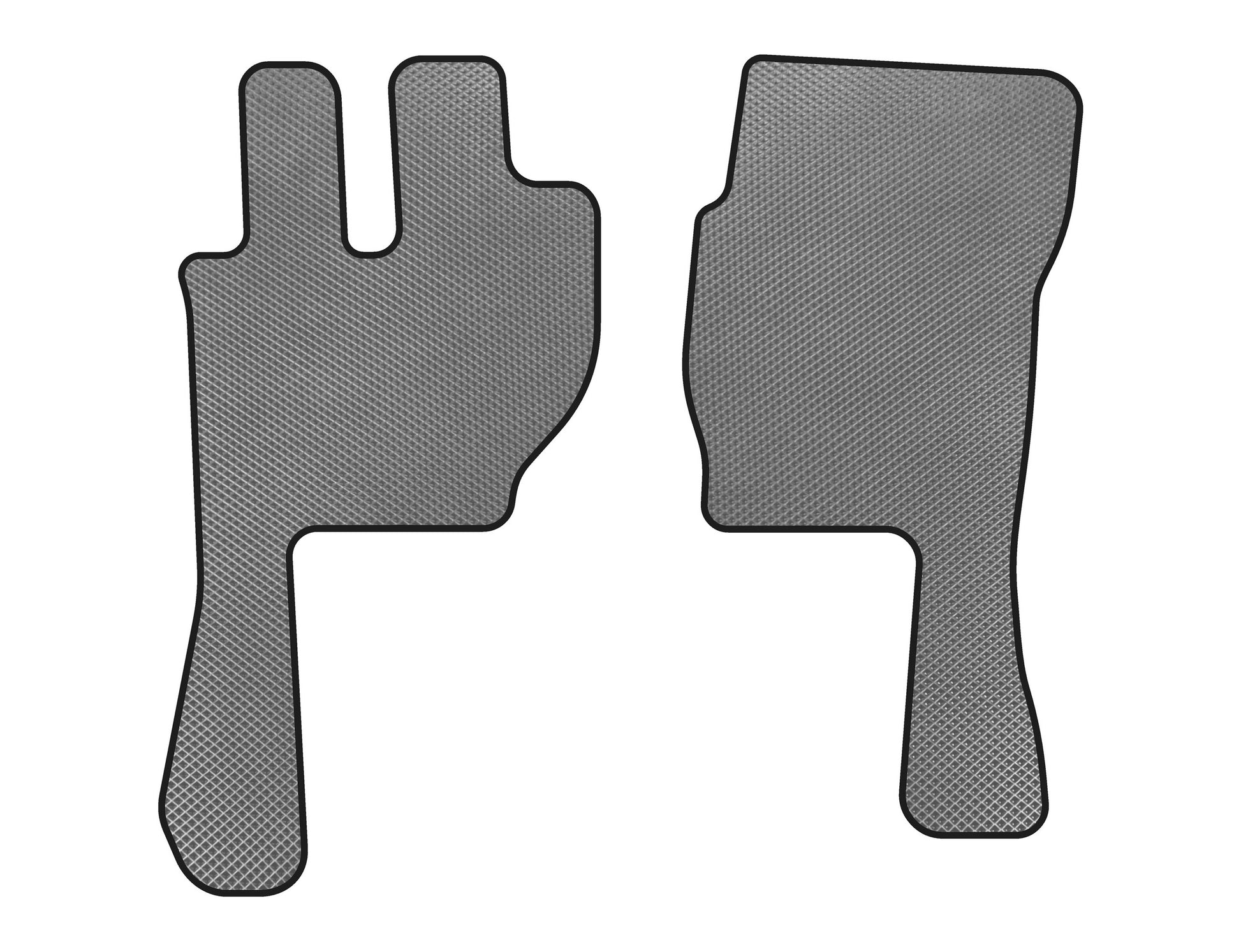EVA Floor Mats (1998-2002, Gray) for Volvo FH 1993-2012 - image 1