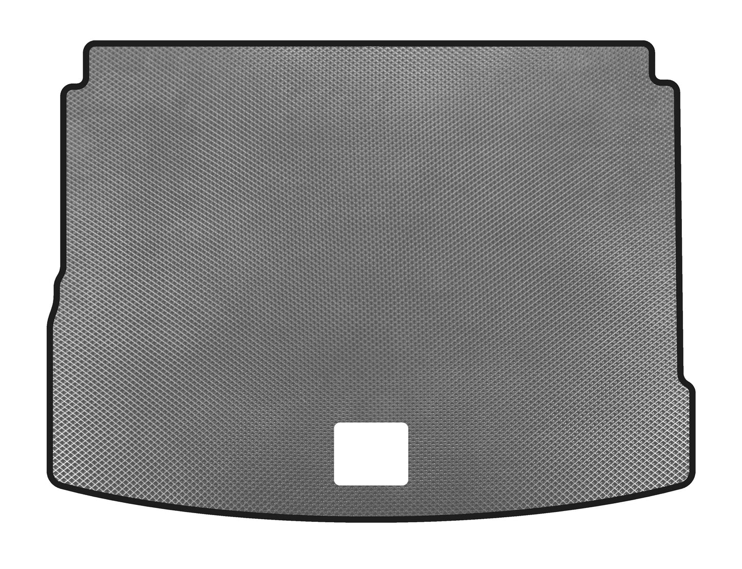 Trunk Mat V2 (USA, Gray) for Volkswagen Tiguan 2016-2023 - image 1