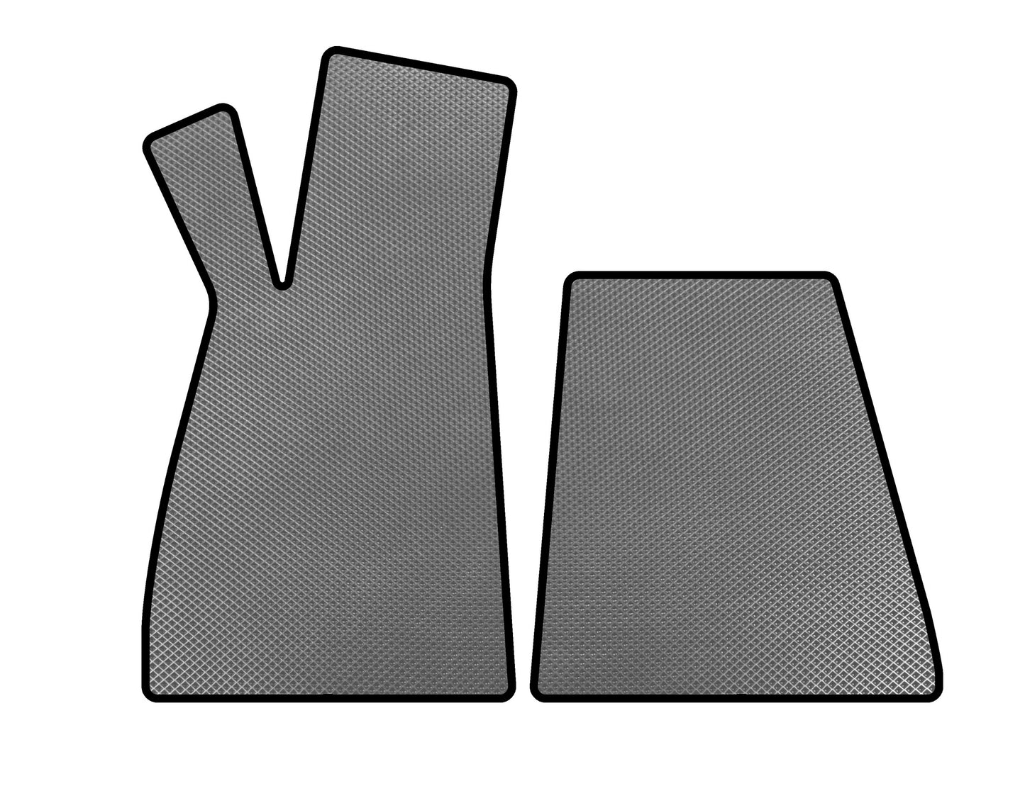 EVA Floor Mats (Roadster, Gray) for Smart 1998-2007 - image 1
