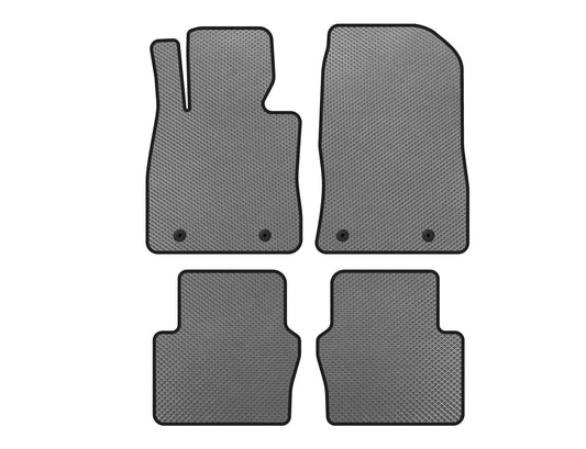 EVA Floor Mats (Electro, 2017-2020, SD, Gray) for Toyota Yaris 2010-2020 - image 1