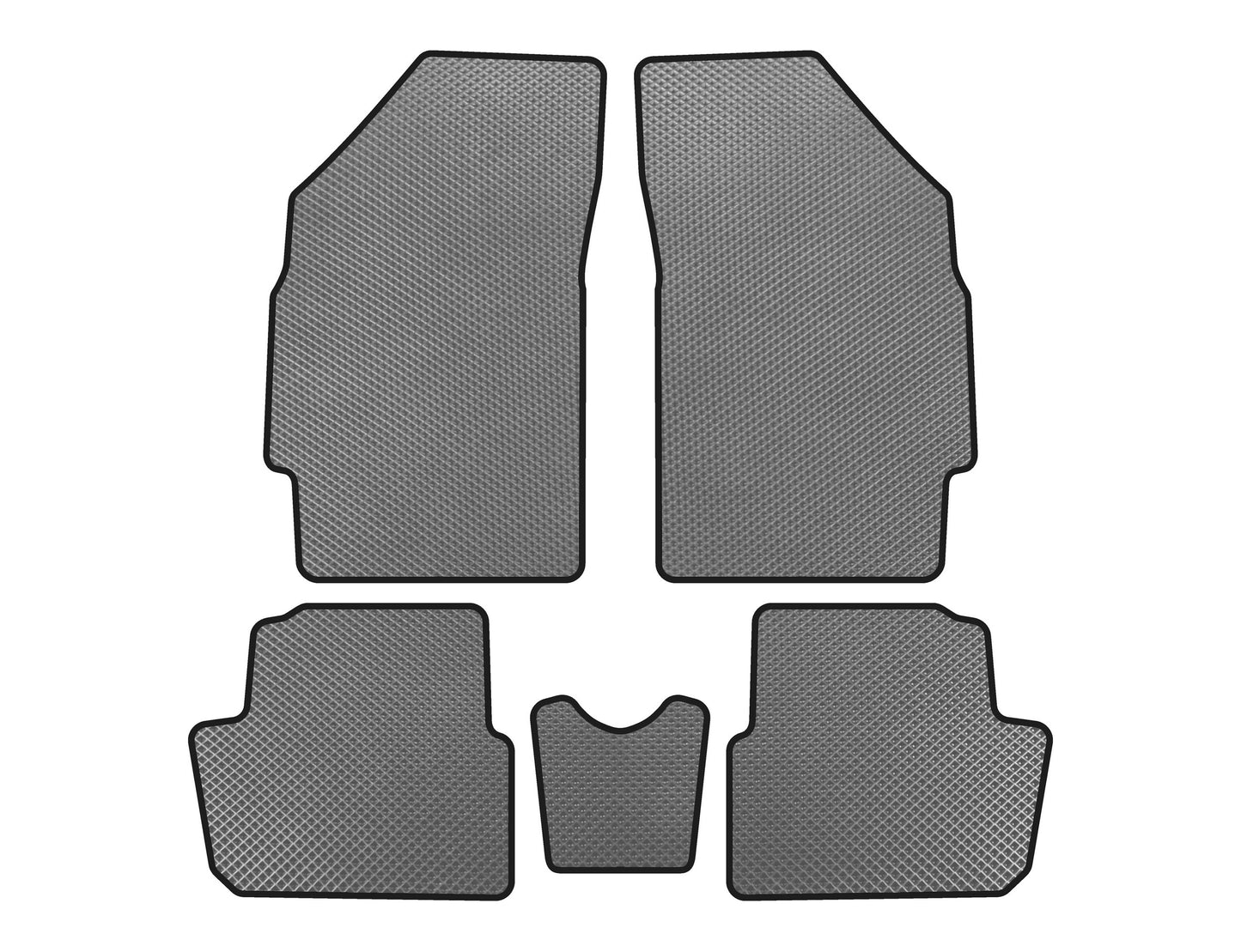 EVA Floor Mats (HB, Gray) for RAVON R2 2016-2020 - image 1
