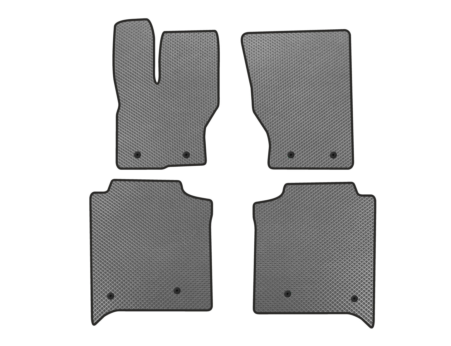 EVA Floor Mats (Long, Rear Row with Console, Gray) for Range Rover IV L405 2013-2021 - image 1