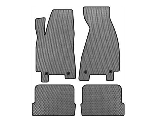 EVA Floor Mats (1991-1996, Coupe, Gray) for Audi 80/90 1987-1996 - image 1