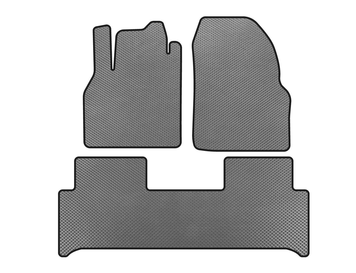 EVA Floor Mats (Gray) for Renault Scenic/Grand 2003-2009 - image 1