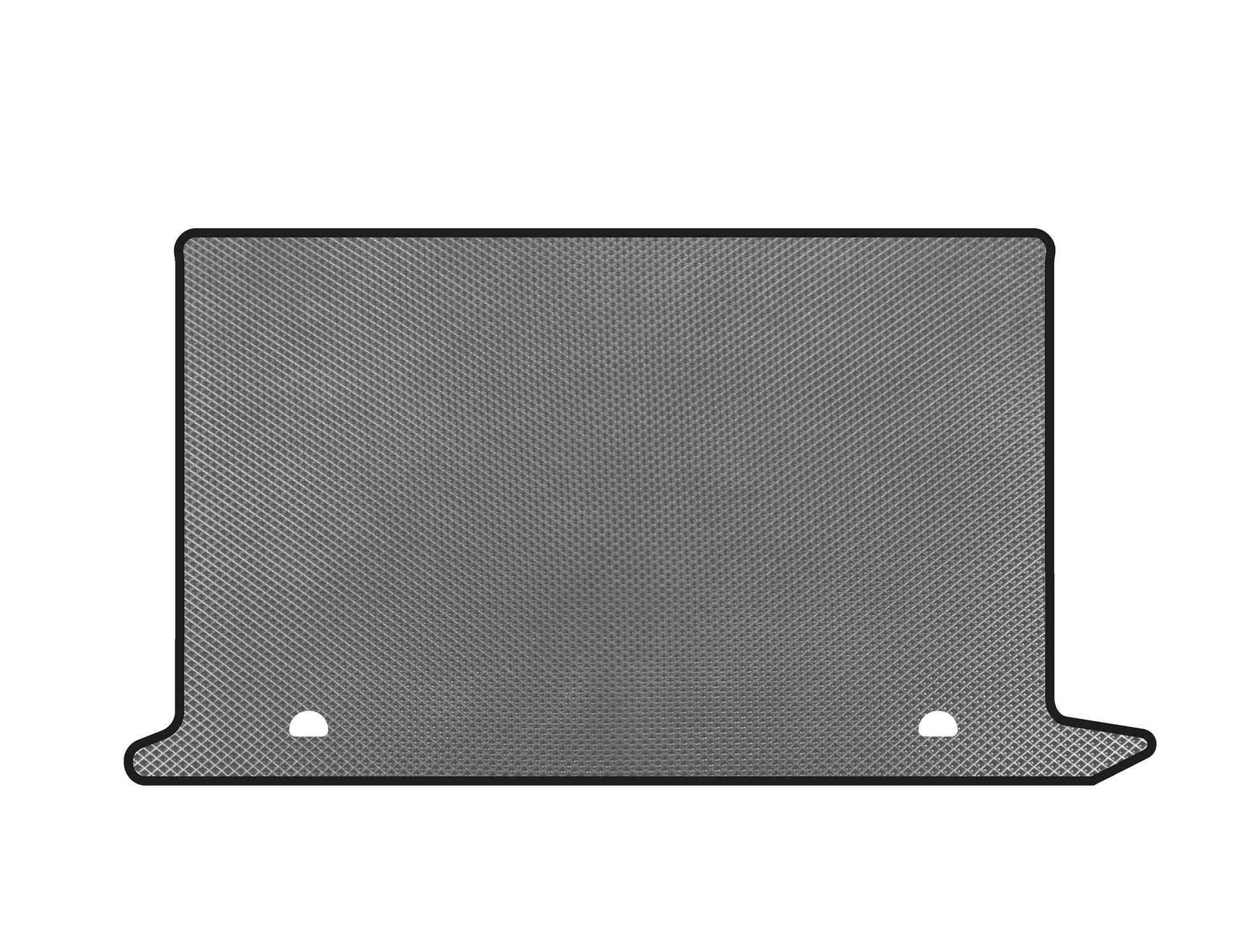 Trunk Mat v2 (Gray) for Fiat Doblo II 2010-2022 - image 1