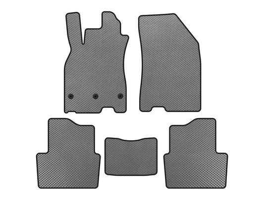 EVA Floor Mats (SD, Gray) for Renault Megane III 2009-2016 - image 1