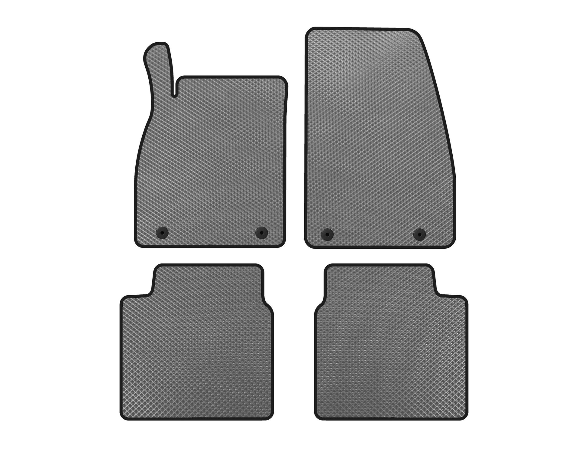 EVA Floor Mats (Gray) for Saab 9-5 2010-2012 - image 1
