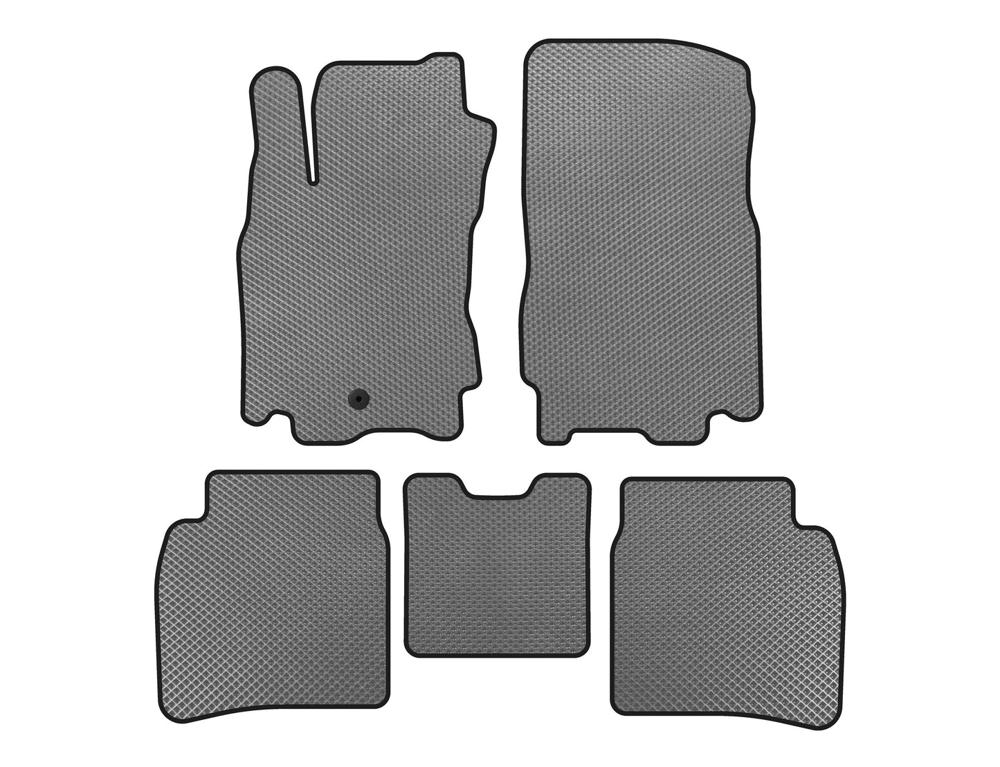 EVA Floor Mats (Gray) for Nissan Note 2004-2012 - image 1